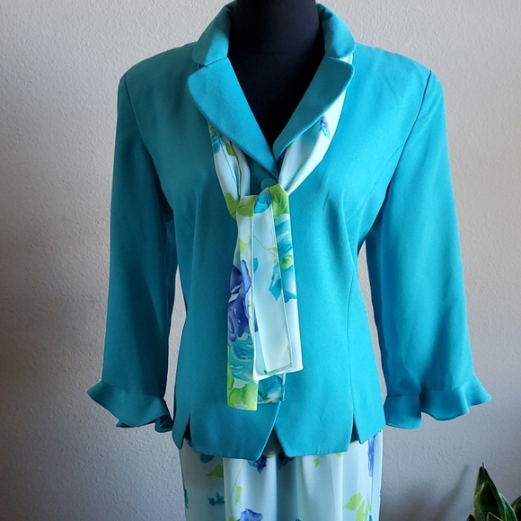 Leslie Fay 3 piece suit Size 16 - Picture 2 of 6